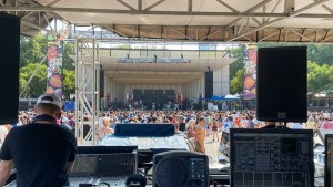 Technotrix field Martin Audio PA rigs on three stages at Lollapalooza