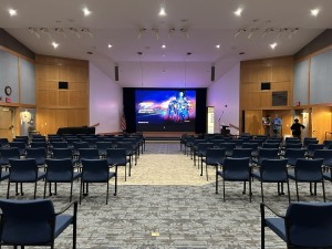 Martin Audio O-Line speaker upgrade for Kiva Auditorium in Kalamazoo