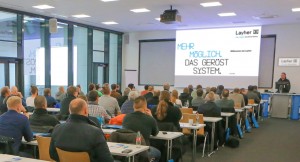 Layher veranstaltet Event-Kolloquium und Event-Stammtisch im November