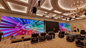 Absen supports Global Leadership Summit with visuals at Raffles London
