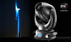 DTS Raptor illuminiert Windrad