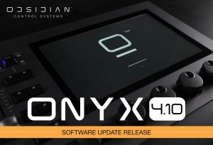 Obsidian Onyx 4.10 software now available