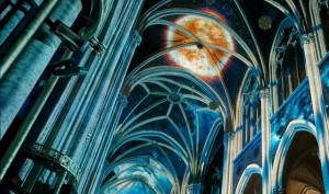 „Light of Creation“-Show in Wiener Votivkirche mit MA Lighting, Martin und Prolights inszeniert