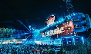 Mehr als 200 Cameo-Scheinwerfer bei „Love the 90s“ in Valencia im Einsatz