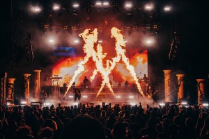 Jeff Maker lights I Prevail with Chauvet