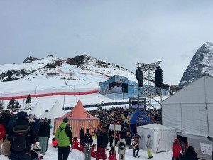 Wharfedale Pro XLA and WLA systems used under extreme alpine conditions at Lauberhorn