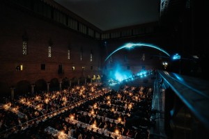 Hippotizer-driven projection at Nobel Prize Banquet