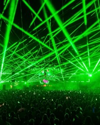 We Belong Here festival lit with Chauvet