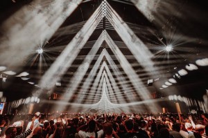 Ed Warren thinks big with Chauvet for Four Tet at Alexandra Palace