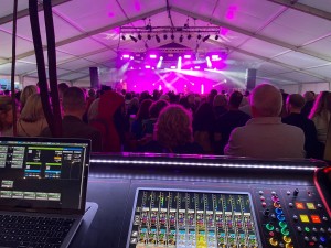 James Thompson tries DiGiCo Quantum 225 for T&B Events