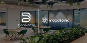 Moodsonic and Bluesound Professional partner to accelerate global adoption of generative soundscaping