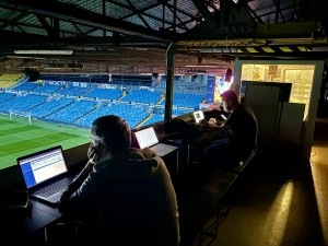 Peavey-Audiodesign in Elland Road Stadium installiert