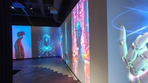 Christie Jazz Series projectors power L-shaped screen at Building Centre