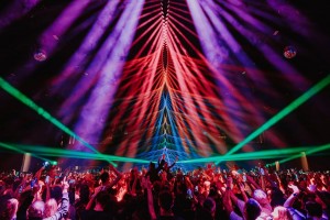 Ed Warren thinks big with Chauvet for Four Tet at Alexandra Palace