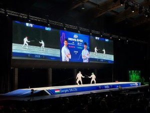 Daylight Events delivers Elation Paragon-powered rig for inaugural World Fencing League event