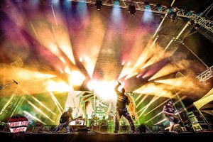 Pierre E. Roy molds looks to fit thirteen Rock La Cauze acts with Chauvet