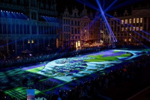 Ayrton Cobras illuminate Brussels Flower Carpet