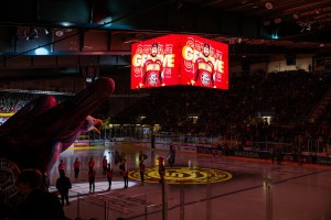 Infiled develops LED cube for Genève-Servette Hockey Club