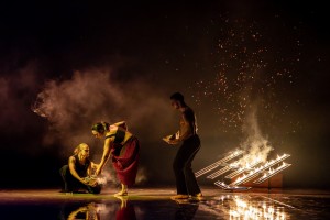 ROE Visual LED screen on tour with Bangarra Dance Theatre 