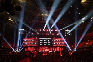 Over 300 Chauvet fixtures light two FireAid benefit venues