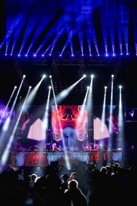 IMS Dalt Vila 2026 illuminated with Elation