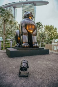 Astera provides wireless lighting solution for Fernando Botero art exhibition