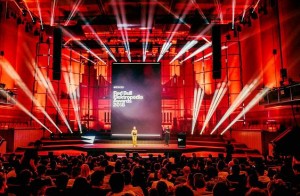 Thomas Boets creates setting for Red Bull Elektropedia Awards with Chauvet