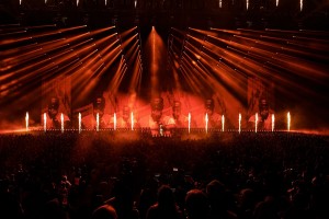 Over 100 Chauvet Color Strike M fixtures help create immersive world for Gims