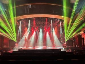 “Carnival Magic” equipped with Paintes and LEDBeam 350s from Robe