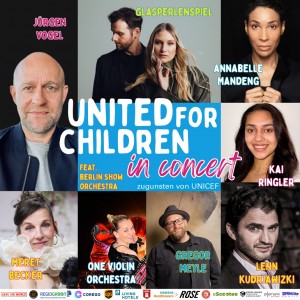 „United for Children“-Gala am 4. Oktober in Hamburg