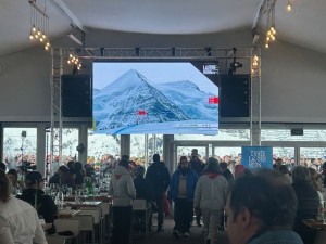 Wharfedale Pro XLA and WLA systems used under extreme alpine conditions at Lauberhorn