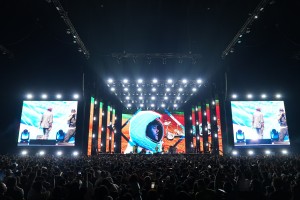 Infiled powers visual spectacle at Esports World Cup AFT_r Concerts
