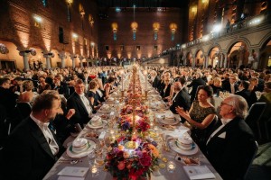 Hippotizer-driven projection at Nobel Prize Banquet