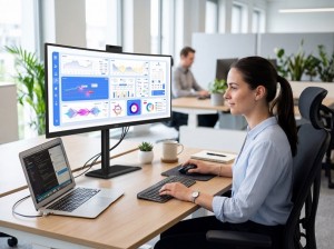 E4-Monitorserie von AOC adressiert KMU-Anforderungen mit neuen Technologien