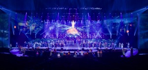 Prestonwood-Weihnachtsshow mit Pixera und Stage Precision