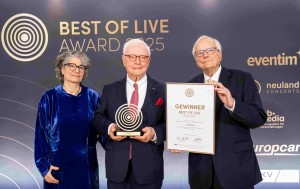 Branchenpreis Best Of Live Award würdigt Exzellenz im Live-Entertainment