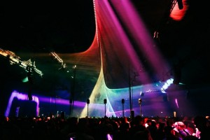 Ed Warren thinks big with Chauvet for Four Tet at Alexandra Palace