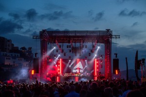 IMS Dalt Vila 2026 illuminated with Elation