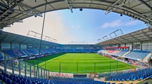 Coda Audio sound system installed at Piast Gliwice Stadium