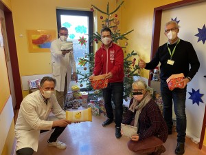 Kinderlachen spendet wieder Weihnachtsgeschenke