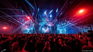 Concept K illuminates Dystopia Festival with Chauvet