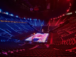 Elation lighting systems integrate with audiovisual systems at modern sports venues