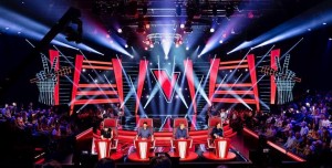 Chauvet fixtures for ‘The Voice van Vlaanderen’