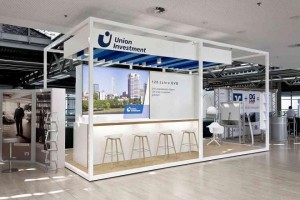 Jazzunique konzipiert neuen Messestand von Union Investment