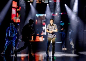 Swedish production of “Dear Evan Hansen” lit with Ayrton Rivale Profiles