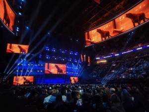 Over 300 Chauvet fixtures light two FireAid benefit venues