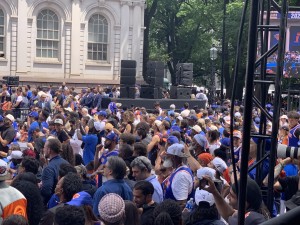 ESP deploys Coda Audio system for New York Knicks homecoming celebration