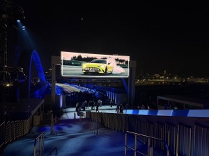 TiMax powers real-time spatial audio for Mercedes-AMG premiere on LA’s Sixth Street Bridge