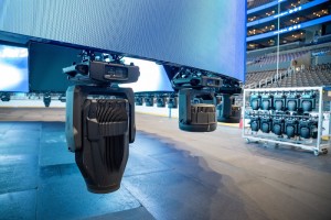 Elation lighting systems integrate with audiovisual systems at modern sports venues