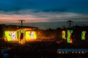 „Reggae Land“-Hauptbühne mit 500 X-PAR 12Z von GLP bestückt